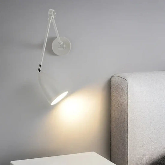 Applique Murale Nordique Élégante Design Minimaliste Chambre