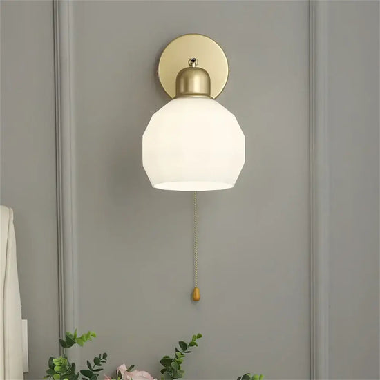 Applique Murale Nordique Élégante Design Minimaliste Chambre