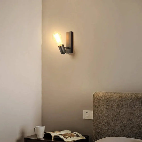 Applique Murale Nordique Élégante Design Minimaliste Chambre