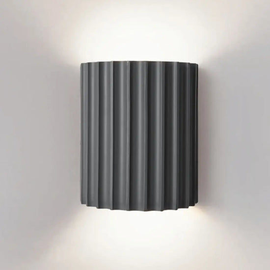 Applique Murale Nordique Élégante Design Minimaliste Gris Chambre