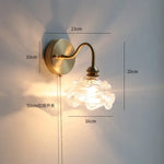 Applique Murale Nordique Élégante Design Minimaliste Led Verre 12 / 4W (Max100W) Chambre