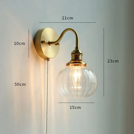 Applique Murale Nordique Élégante Design Minimaliste Led Verre 4 / 4W (Max100W) Chambre