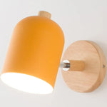 Applique Murale Nordique Élégante Design Minimaliste Orange / Chine Chambre