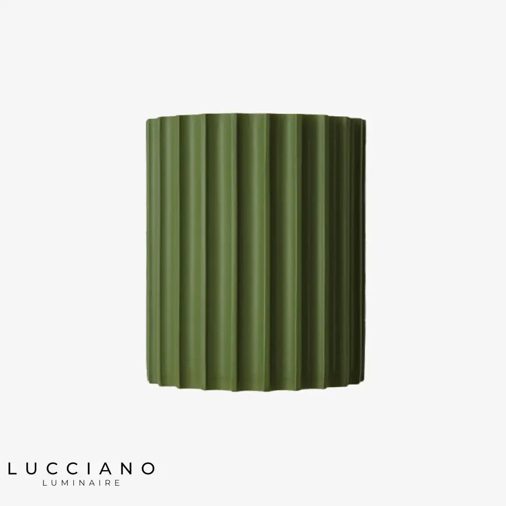 Applique Murale Nordique Élégante Design Minimaliste Vert Chambre