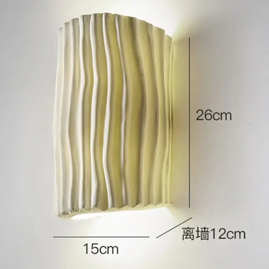 Applique Murale Nordique Élégante Et Minimaliste. Blanc Chambre