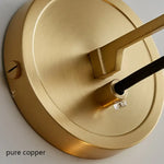 Applique Murale Nordique Élégante Lumière Épurée Chambre