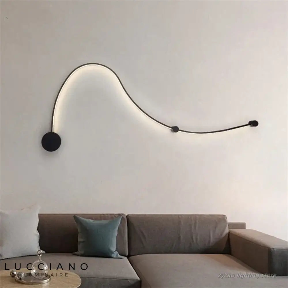 Applique Murale Nordique Élégante Minimaliste Sobre. Chambre