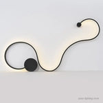 Applique Murale Nordique Élégante Minimaliste Sobre. Chambre