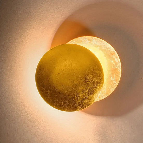 Applique Murale Nordique Lune Design Élégant Minimaliste Chambre