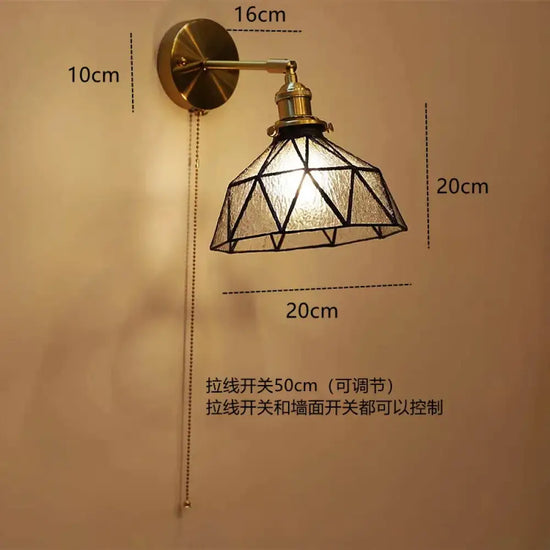 Applique Murale Nordique Minimaliste Design Industriel C / Pas De Bulle Chambre