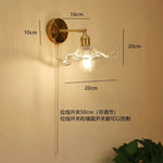 Applique Murale Nordique Minimaliste Design Industriel F / Pas De Bulle Chambre