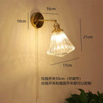 Applique Murale Nordique Minimaliste Design Industriel K / Pas De Bulle Chambre