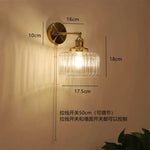 Applique Murale Nordique Minimaliste Design Industriel Q / Pas De Bulle Chambre