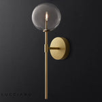 Applique Murale Nordique Minimaliste Vintage Transparente Chambre