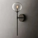 Applique Murale Nordique Minimaliste Vintage Transparente Chambre