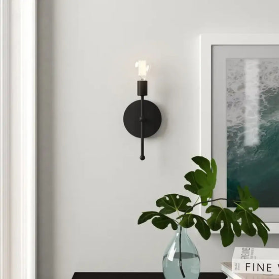 Applique Murale Nordique Pure Minimaliste Élégante. Chambre