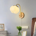 Applique Murale Nordique Scandinave Minimaliste Bois Applique Chambre