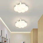 Applique Murale Nuage Blanche Douceur Lumineuse Enfantine. Chambre