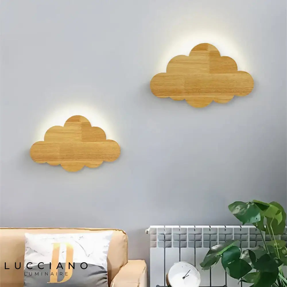 Applique Murale Nuage: Déco Chambre Bébé Douce Applique