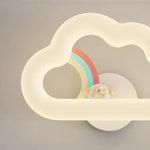 Applique Murale Nuage Lumineux Décoration Enfantine Chambre