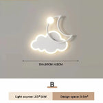 Applique Murale Nuage Lumineux Design Enfantin Tendance Chambre