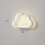 Applique Murale Nuage Lumineux Doux Chambre. A2 / Blanc Chaud (2700-3500K) Chambre