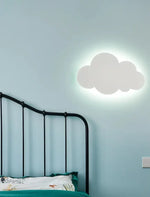 Applique murale nuage rose