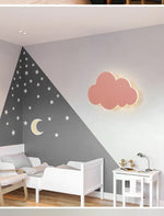 Applique Murale Nuage Rose Applique