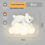 Applique Murale Ours Polaire: Adorable Déco Nordique 3 Température De Couleur / C.a. 220 V-240 V