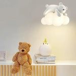 Applique Murale Ours Polaire Blanc Doux Design Chambre