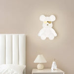 Applique Murale Ours Scandinave Minimaliste Design. Chambre