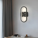 Applique Murale Ovale Design Lumineux Moderne Chambre