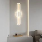 Applique Murale Ovale Design Lumineux Moderne Chambre