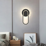 Applique Murale Ovale Design Lumineux Moderne Chambre