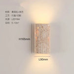 Applique Murale Pierre Rayée Élégante Design. Lampe / 220V Lumière Chaude | Style