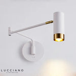 Applique Murale Pliante Design Led Orientable. Blanc / Chaud (2700-3500K) Chambre