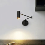 Applique Murale Pliante Design Led Orientable. Noir / Blanc Chaud (2700-3500K) Chambre