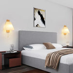 Applique Murale Plissée Design Lumineux Innovant Chambre