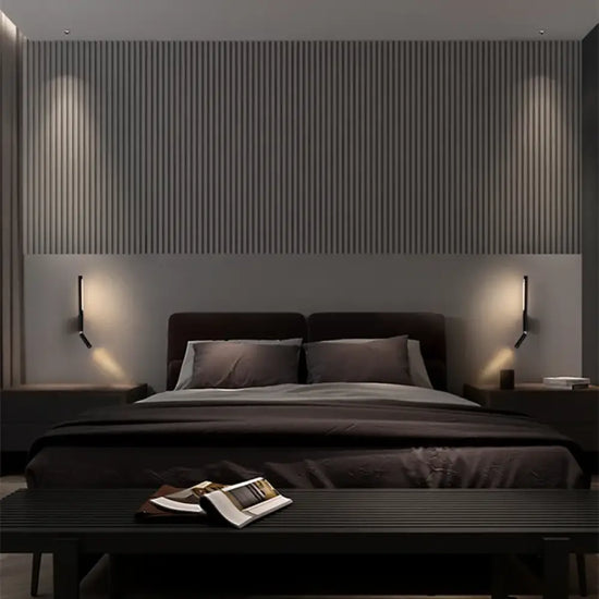 Applique Murale Réglable Design Pivotante Led Minimaliste Nordique Chambre