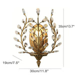 Applique Murale Rétro Luminaire Design Bronze Élégant Chambre