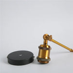 Applique Murale Rétro Style Loft Métal Brossé Chambre