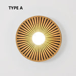 Applique Murale Ronde Design Épuré Contemporain Rétro Type A / Blanc Froid (5500-7000K) Chambre