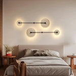 Applique Murale Ronde Design Zen Lumineux. Chambre