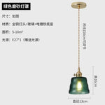 Applique Murale Rotative Scandinave Minimaliste Élégante. Pendentif Cordon Vert / Ampoule Led