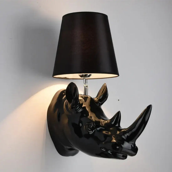 Applique Murale Rustique Bois Métal Vintage. Noir A / Grande Taille Chambre
