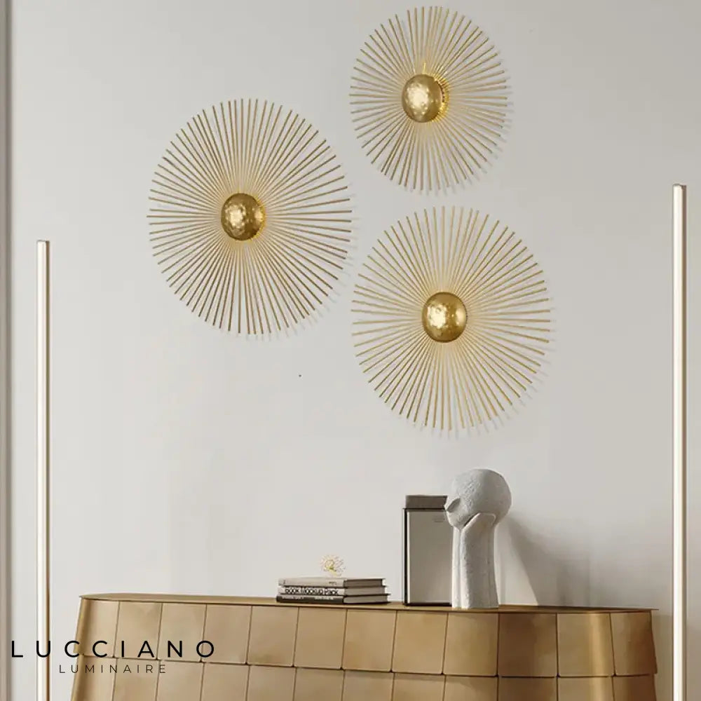 Applique Murale Soleil Lumière Design Élégante Chambre