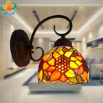 Applique Murale Style Européen Lumineux Tournesol Vintage Fer Forgé Chambre