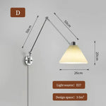 Applique Murale Télescopique Design Orientable Articulée. D / Prise Britannique 3 Températures
