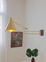 Applique Murale Télescopique Nordique Vintage Élégante Chambre