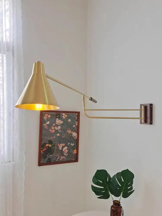Applique Murale Télescopique Nordique Vintage Élégante Chambre